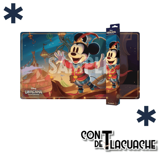 Playmat Mickey Mouse Whispers in the Well | Ravensburger - Con T de Tlacuache - Lorcana