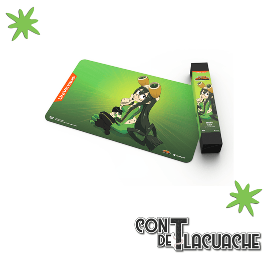 Playmat: UniVersus: MHA: Tsuyu Asui | UVS GAMES - Con T de Tlacuache - Con T de Tlacuache