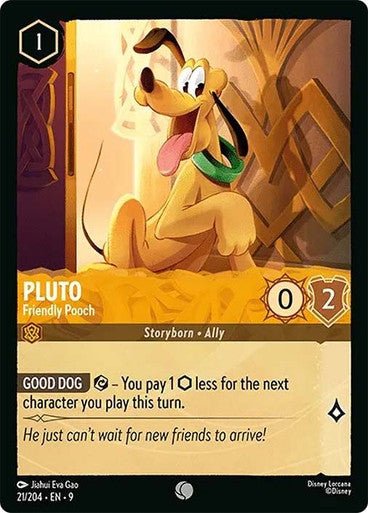 Pluto - Friendly Pooch (Non - foil) - Con T de Tlacuache - Ravensburger