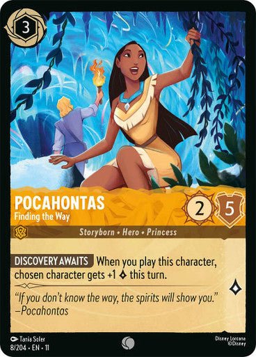 Pocahontas (Non - foil) | Ravensburger - Con T de Tlacuache - Ravensburger