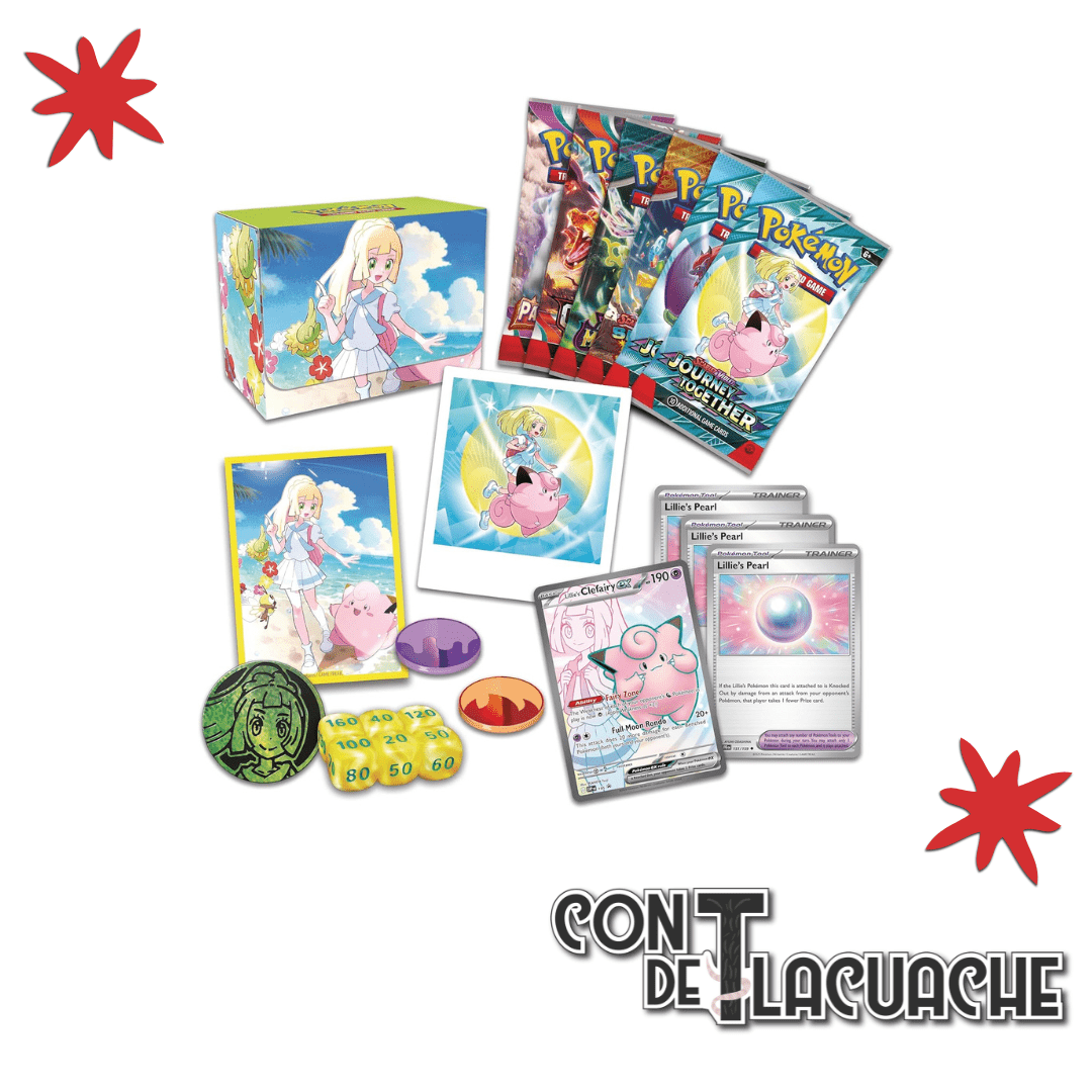Pokémon TCG: Lillie Premium Tournament Collection | Pokémon - Con T de Tlacuache - Con T de Tlacuache