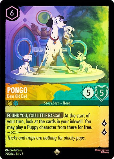 Pongo - Dear Old Dad (Cold Foil) - Con T de Tlacuache - Ravensburger