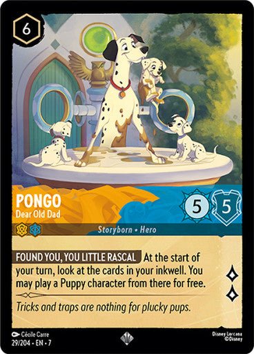 Pongo - Dear Old Dad (Non - foil) - Con T de Tlacuache - Ravensburger