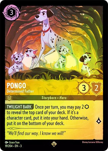 Pongo - Determined Father (Cold Foil) - Con T de Tlacuache - Ravensburger