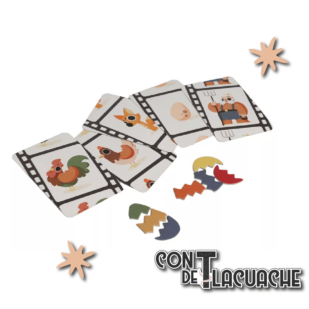 Poule Poule | Cacahuate Games - Con T de Tlacuache - Cacahuate Games