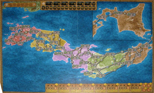 Power Grid Recharged Russia/Japan - Con T de Tlacuache - Rio Grande Games
