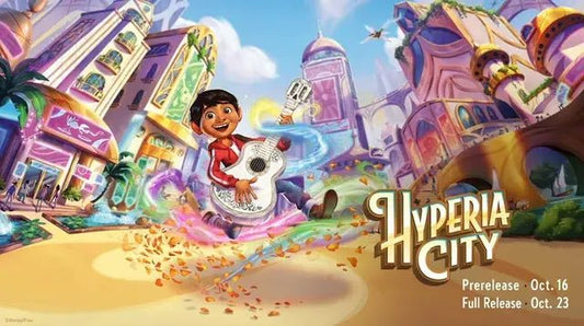 PREVENTA Disney Lorcana: Hyperia City 2-Player Starter Set - Con T de Tlacuache - Ravensburger