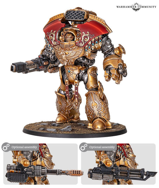 PREVENTA Legio Custodes: Telemon Heavy Dreadnought | Games Workshop - Con T de Tlacuache - Games Workshop