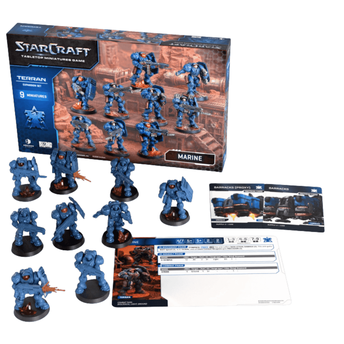 (PREVENTA) StarCraft: Terran Marine Expansion Set | Archon Studio - Con T de Tlacuache - Archon Studio