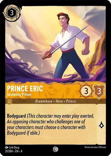 Prince Eric - Seafaring Prince ( Non - foil ) | Ravesburger - Con T de Tlacuache - Ravensburger