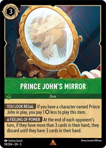 Prince John's Mirror (Non - foil ) - Con T de Tlacuache - Ravensburger