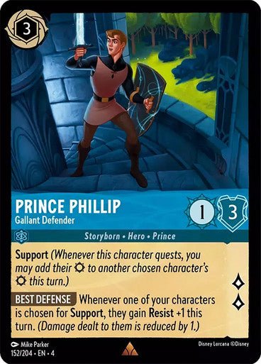 Prince Phillip - Gallant Defender ( Non - foil ) | Ravesburger - Con T de Tlacuache - Ravensburger