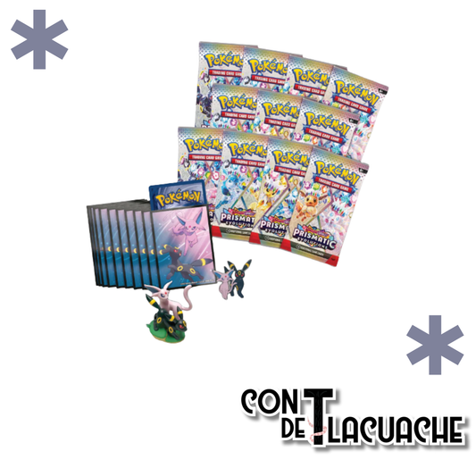 Prismatic Evolution Premium Fig Colllection | Pokemon - Con T de Tlacuache - Con T de Tlacuache
