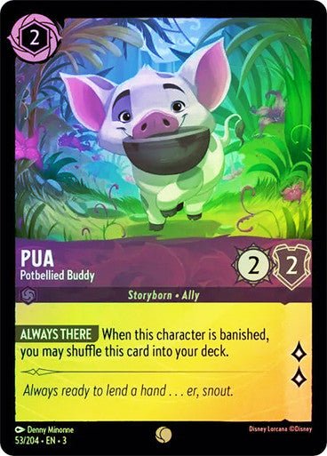 Pua - Potbellied Buddy (Cold Foil) - Con T de Tlacuache - Ravensburger