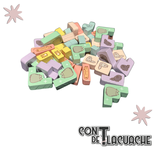 Pusheen The Stacking Game | Alley Cat Games - Con T de Tlacuache - Con T de Tlacuache