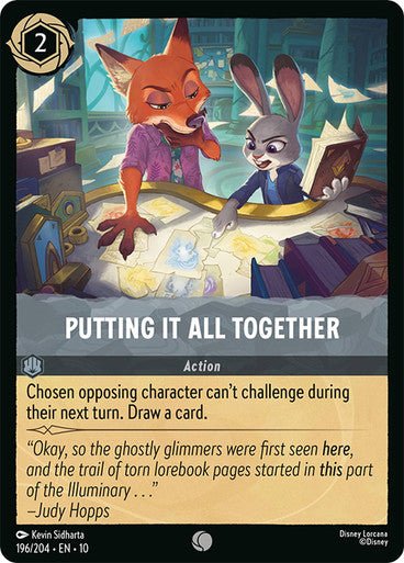 Putting It All Together (Non - foil) - Con T de Tlacuache - Ravensburger