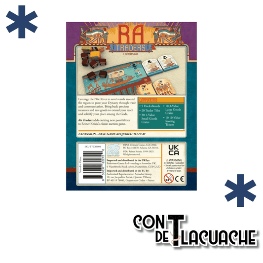 Ra: Traders – Expansión | 25th Century Games - Con T de Tlacuache - 25th Century Games