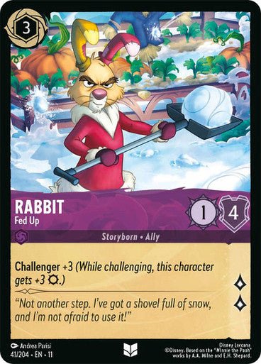 Rabbit (Non - foil) | Ravensburger - Con T de Tlacuache - Ravensburger