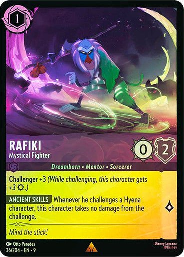 Rafiki - Mystical Fighter (Cold Foil) - Con T de Tlacuache - Ravensburger