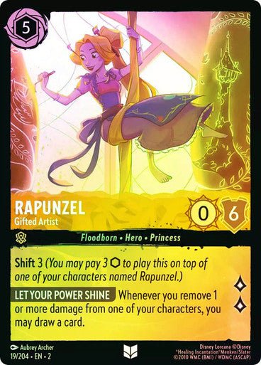 Rapunzel - Gifted Artist (Cold Foil) - Con T de Tlacuache - Ravensburger