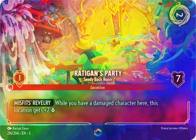 Ratigan's Party - Seedy Back Room (Inkwash Foil ) - Con T de Tlacuache - Ravensburger