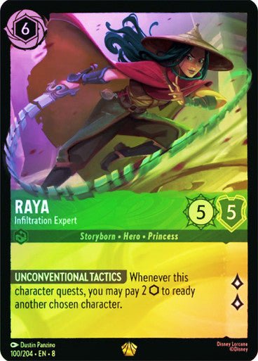 Raya - Infiltration Expert (Cold Foil) - Con T de Tlacuache - Ravensburger