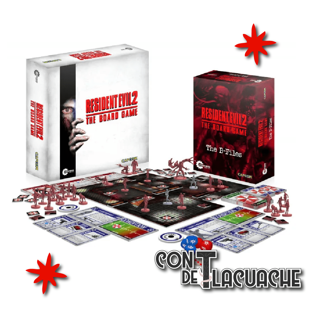 Resident Evil 2 The Board Game | Steamforged - Con T de Tlacuache - Steam Forged