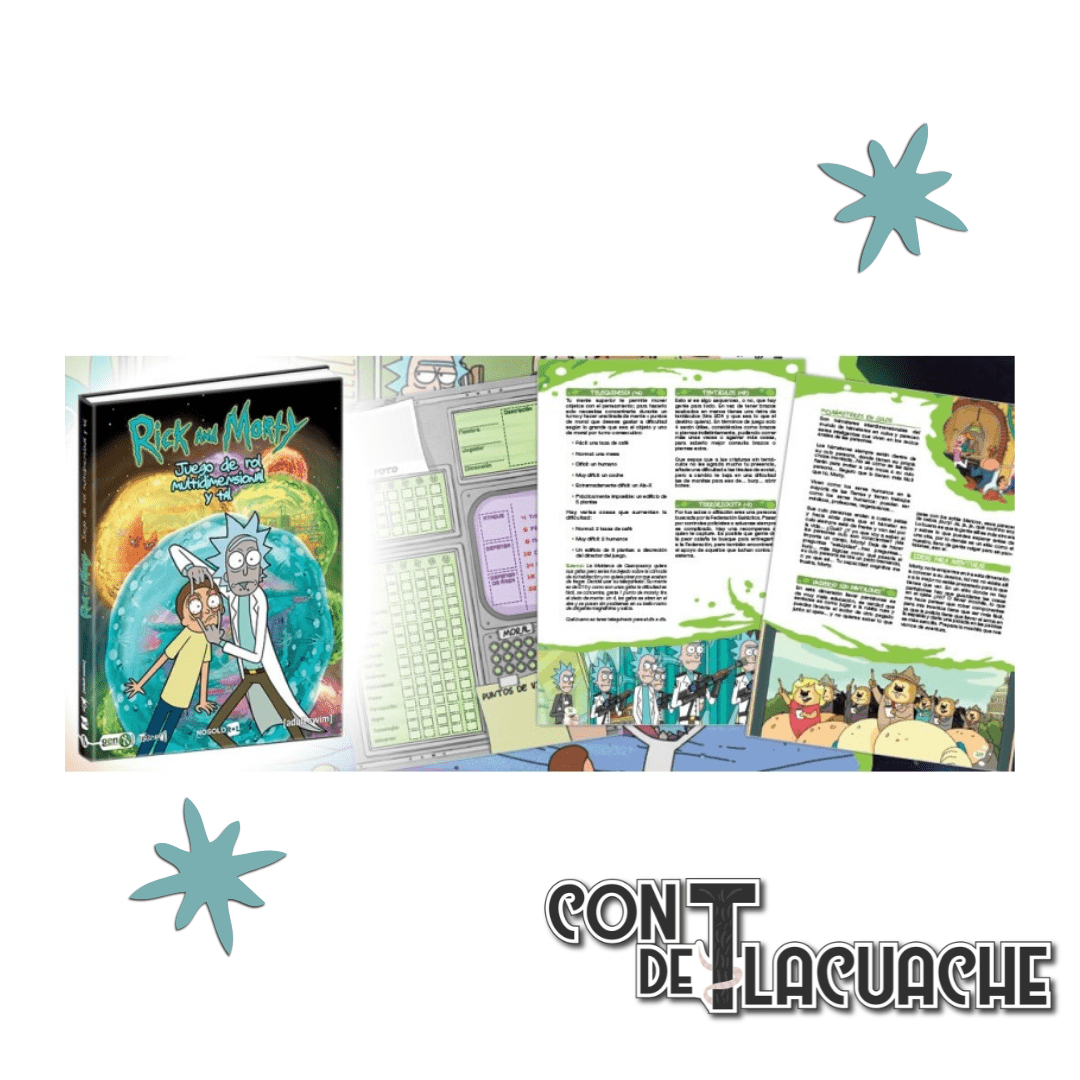 Rick y Morty, El juego de rol multidimensional y tal | Gen X Games - Con T de Tlacuache - Gen X Games