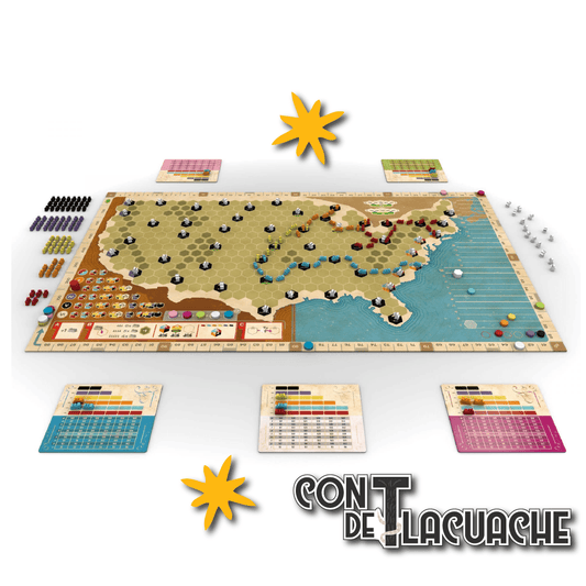 Ride the Rails | Capstone Games - Con T de Tlacuache - Capstone Games