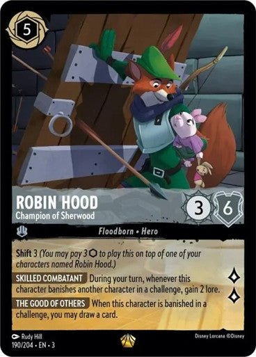Robin Hood - Champion of Sherwood (Non - foil) - Con T de Tlacuache - Ravensburger