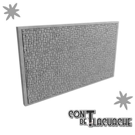 Rodillo Pavimento Piedra 15mm / Flag Stone Rolling pin 15mm | Green Stuff World - Con T de Tlacuache - Green Stuff World