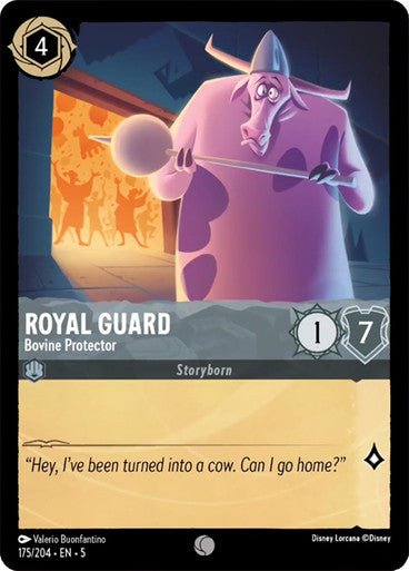 Royal Guard - Bovine Protector (Non - foil ) - Con T de Tlacuache - Ravensburger