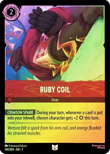 Ruby Coil (Cold Foil) - Con T de Tlacuache - Ravensburger