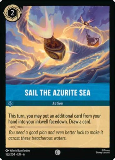 Sail the Azurite Sea ( Non - foil ) - Con T de Tlacuache - Ravensburger