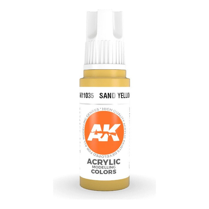 Sand Yellow 17Ml | Ak Interactive - Con T de Tlacuache - AK Interactive