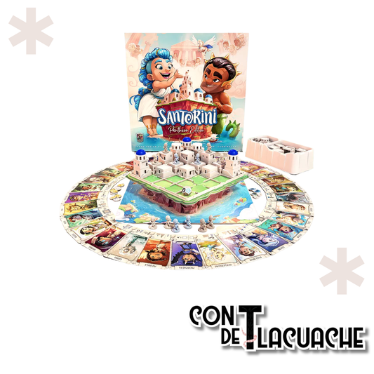 Santorini Pantheon | Roxley Games - Con T de Tlacuache - Con T de Tlacuache