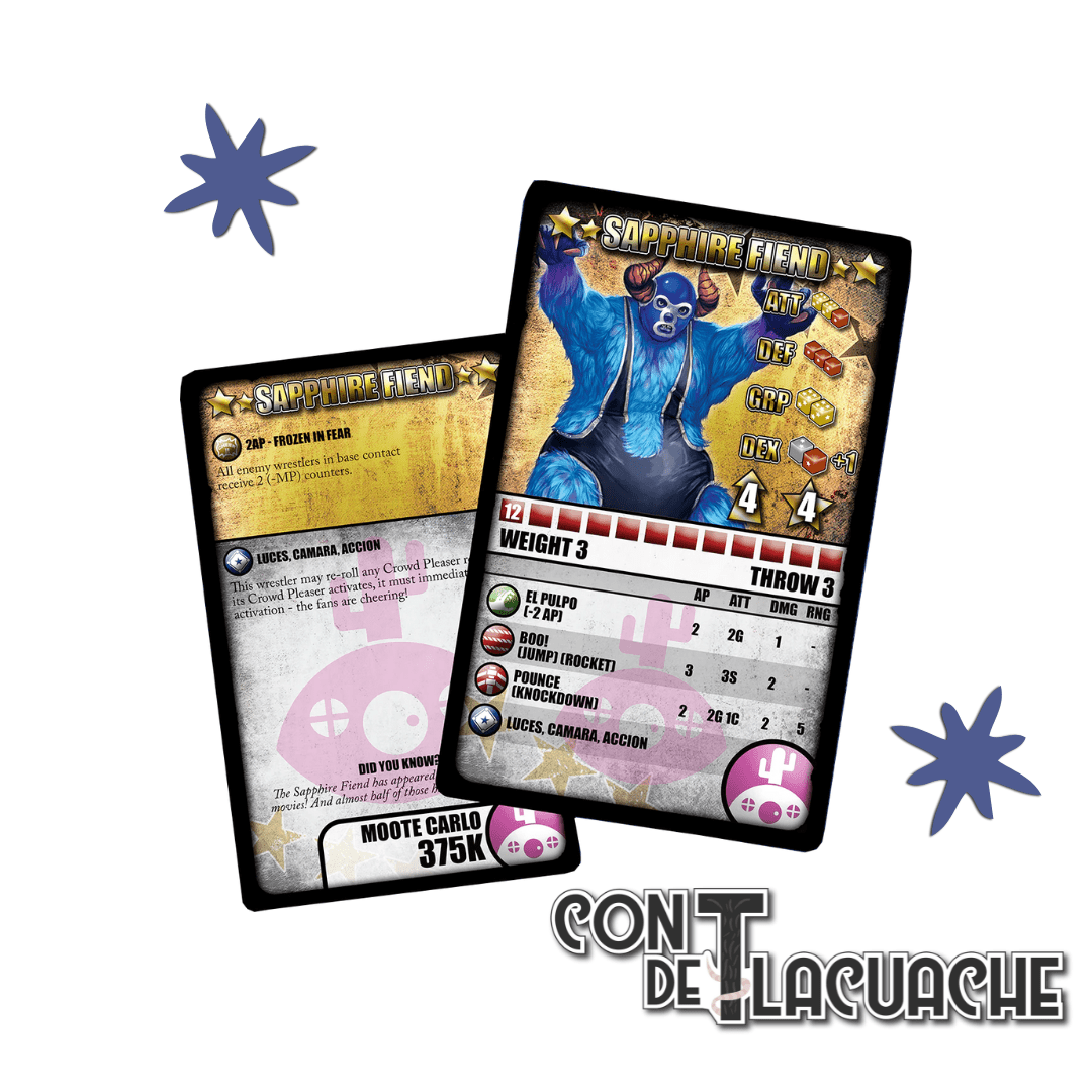 Sapphire Fiend | TTCombat - Con T de Tlacuache - TTCombat