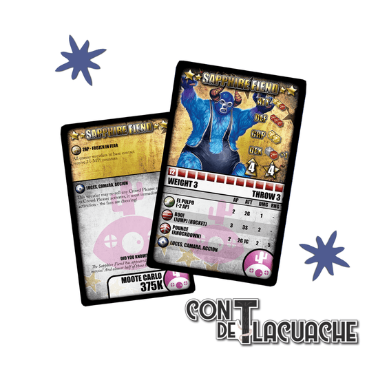 Sapphire Fiend | TTCombat - Con T de Tlacuache - TTCombat