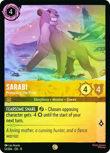 Sarabi (Cold Foil) | Ravensburger - Con T de Tlacuache - Ravensburger