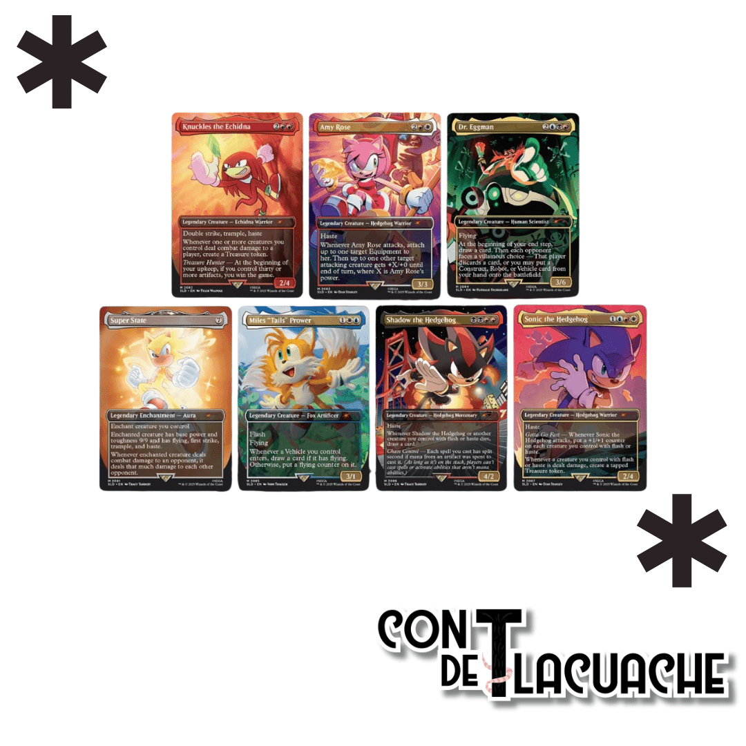Secret Lair X Sonic Friends and Foes Nonfoil | MTG - Con T de Tlacuache - Con T de Tlacuache