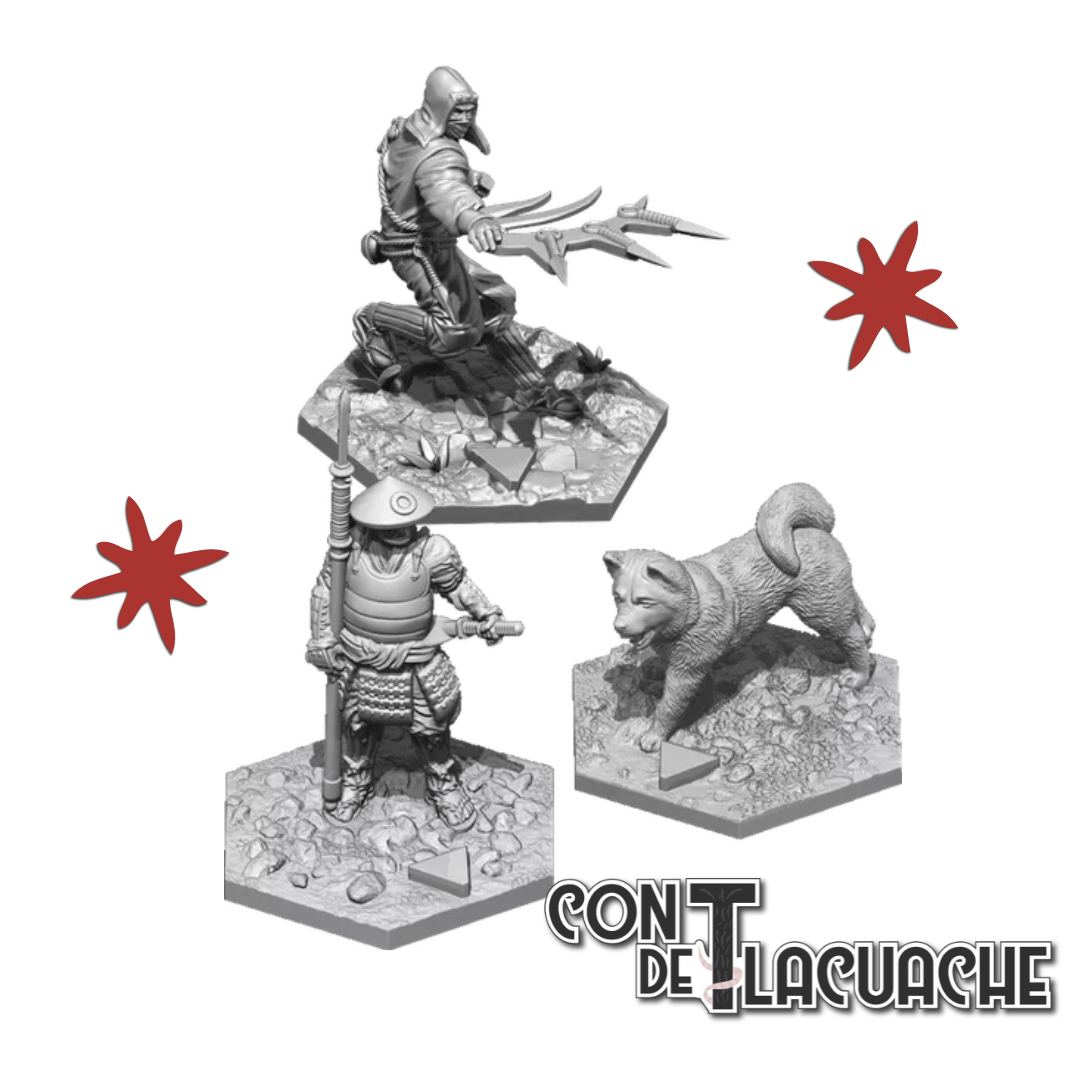 Senjutsu - La Sombra bajo el Acero (Expansión) | Zacatrus - Con T de Tlacuache - Zacatrus