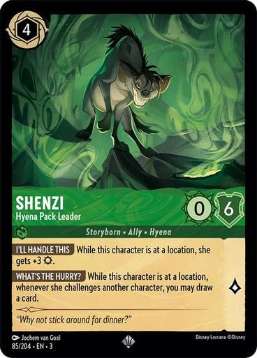 Shenzi - Hyena Pack Leader (Non - foil) - Con T de Tlacuache - Ravensburger
