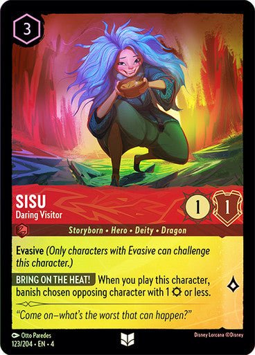 Sisu - Daring Visitor ( Cold Foil ) | Ravesburger - Con T de Tlacuache - Ravensburger