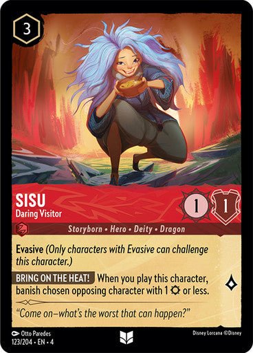 Sisu - Daring Visitor ( Non - foil ) | Ravesburger - Con T de Tlacuache - Ravensburger