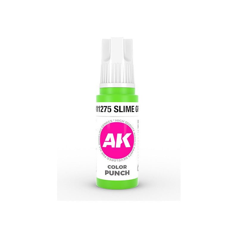 Slime Green Color Punch 17 Ml | Ak Interactive - Con T de Tlacuache - AK Interactive