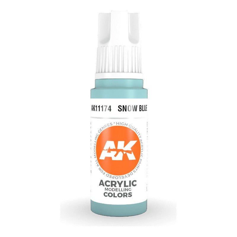 Snow Blue 17Ml | Ak Interactive - Con T de Tlacuache - AK Interactive