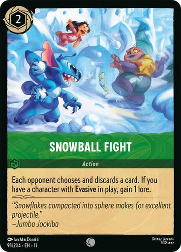 Snowball Fight (Non - foil) | Ravensburger - Con T de Tlacuache - Ravensburger