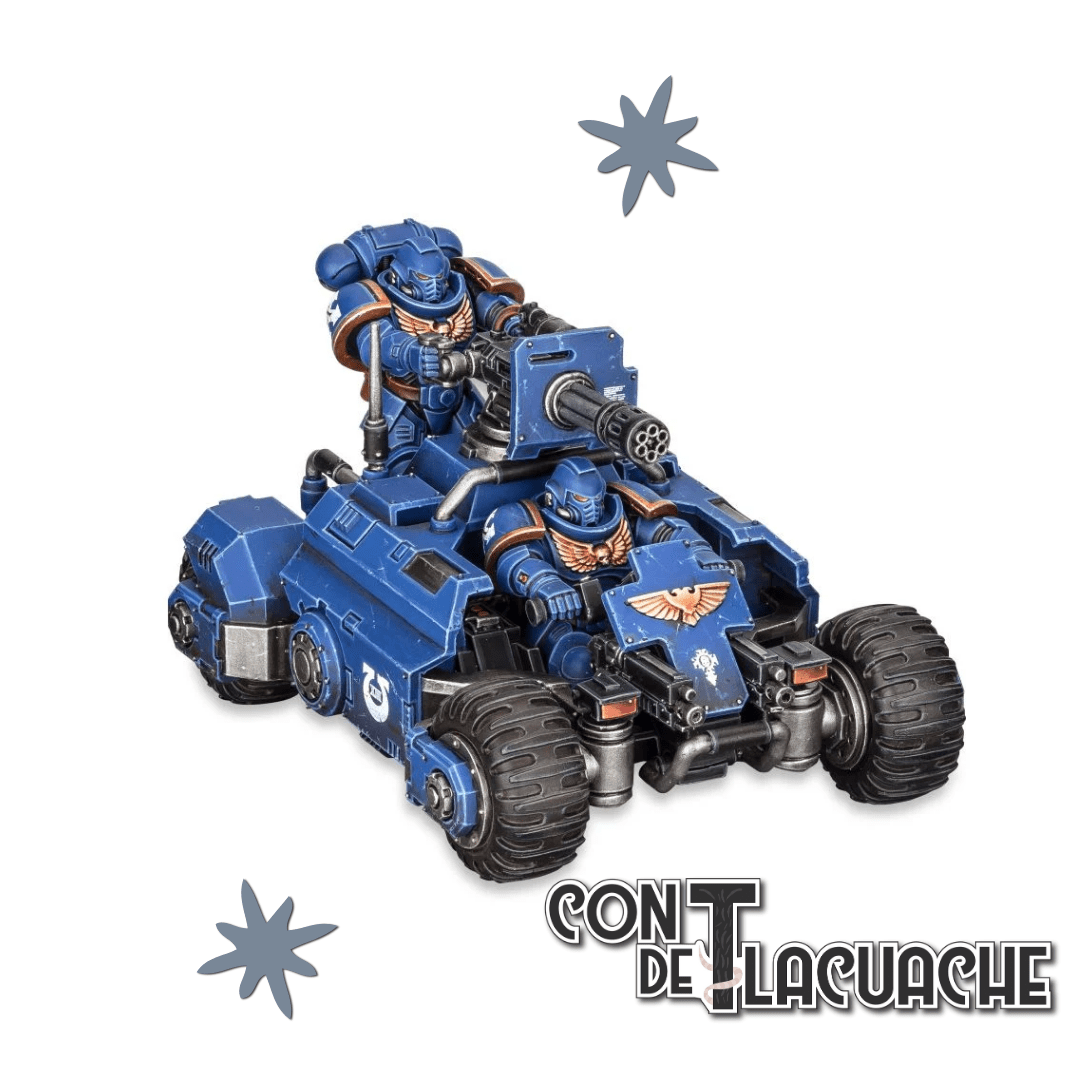 Space marine Primaris Invader ATV | Games Workshop - Con T de Tlacuache - Games Workshop