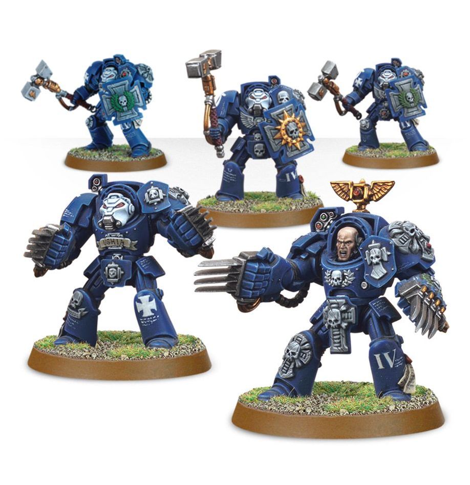 Space Marines Terminator Assault Squad | Games Workshop - Con T de Tlacuache - Games Workshop
