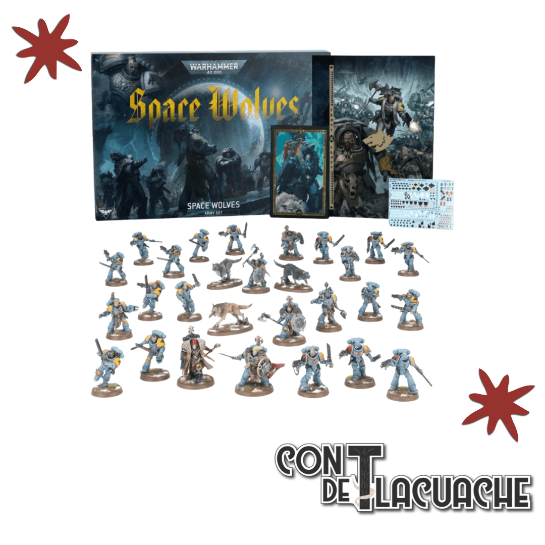 Space Wolves Army Set | Games Workshop - Con T de Tlacuache - Con T de Tlacuache